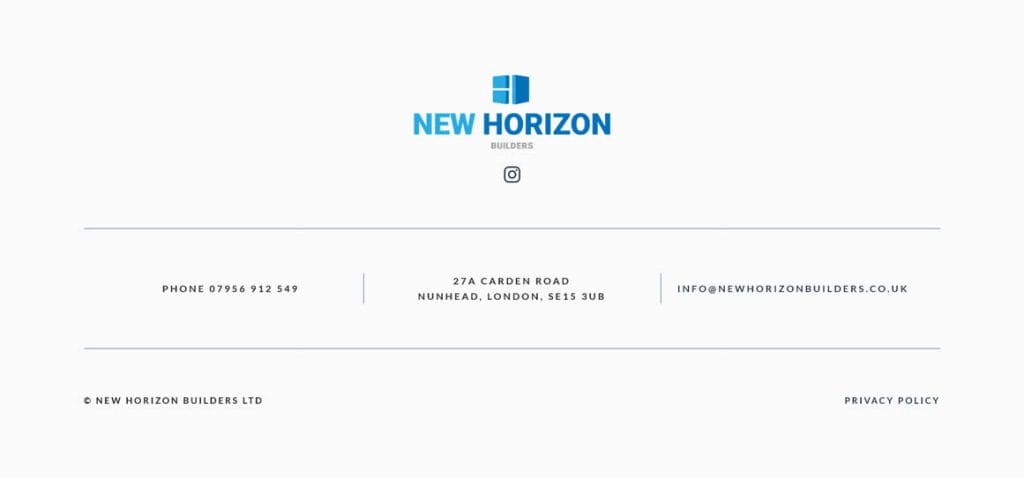 Newhorizon Footer